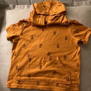 Little boy hooded t-shirt